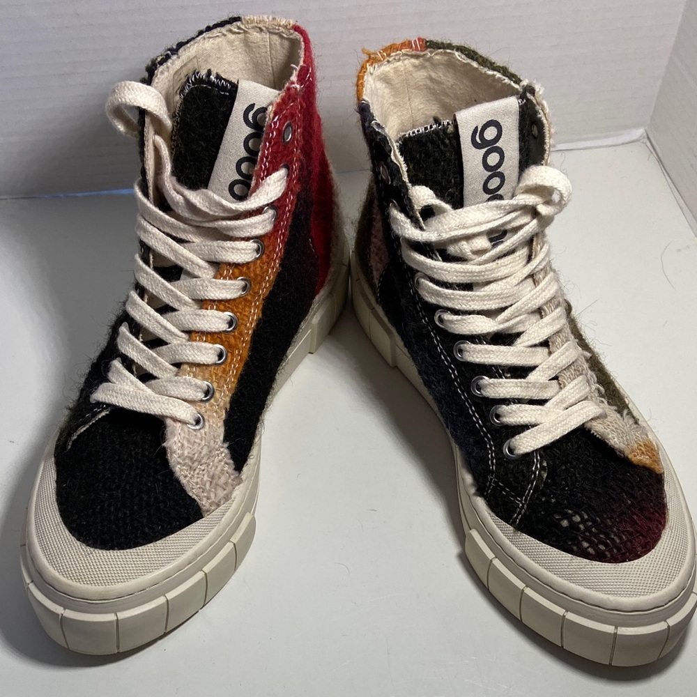 Good News Hemp High-Top Sneakers